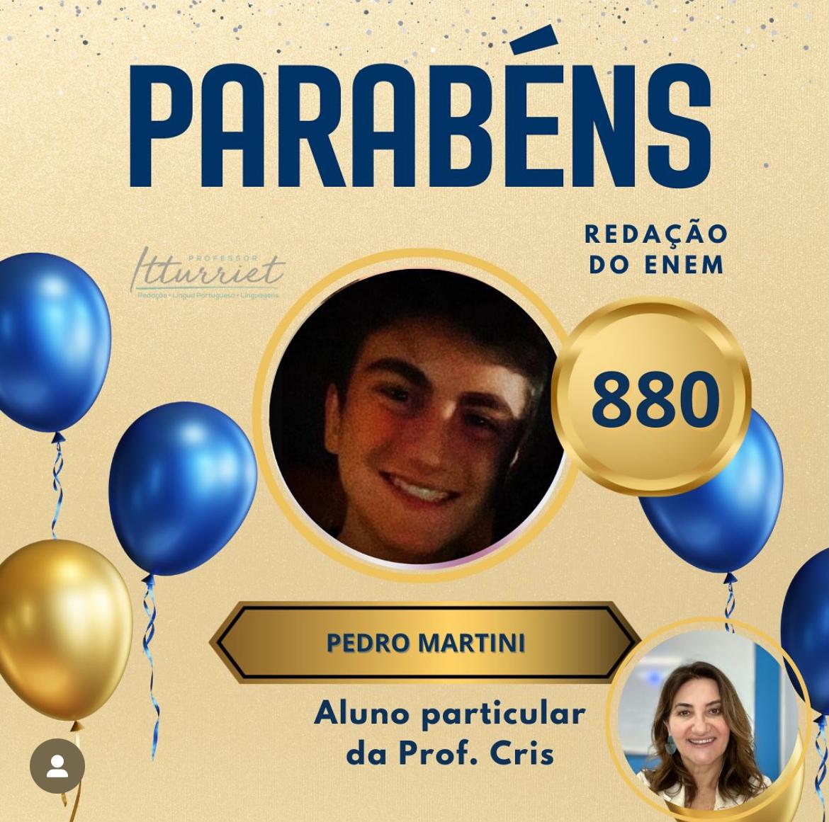 Nota de Pedro Henrique